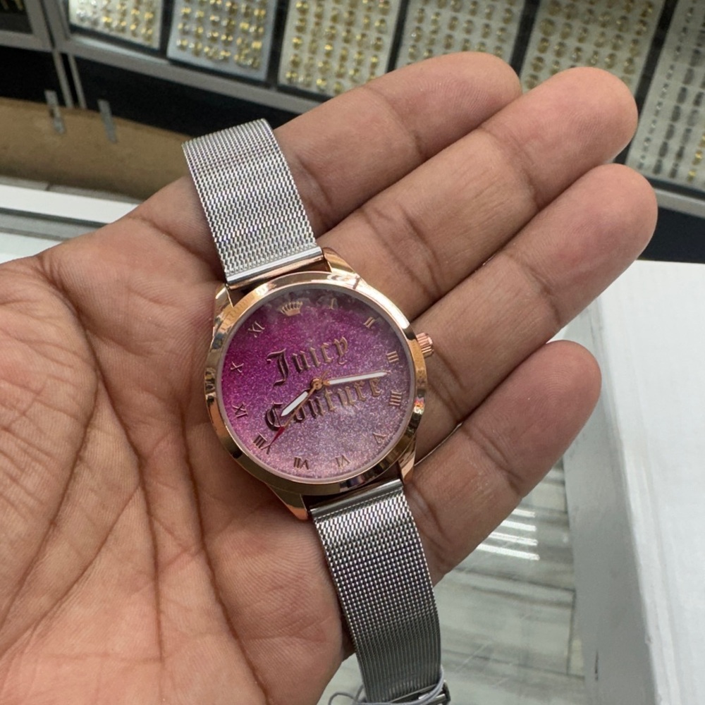 Juicy Couture Rose Gold and Pink Women's Watch